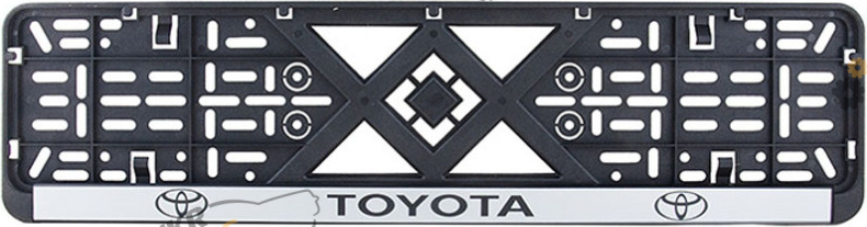 Номерная рамка Toyota Bi-Plast (BP-240)