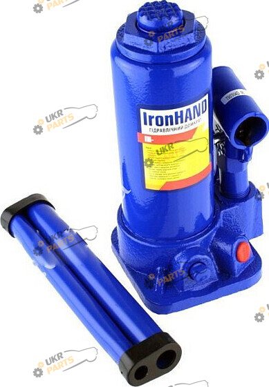 Бутылочный Домкрат Vitol 2 т IRON HAND Гидравлический (IH-148276D)
