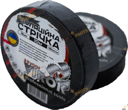 Изолента Virok черная 10 м / 15 мм (23V001)