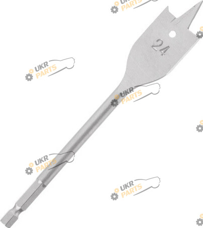 Сверло перьевое по дереву Intertool HEX 24 мм (SW-0024)