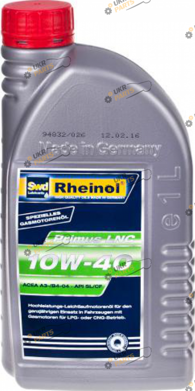 Моторное масло Rheinol Rheinol Primus LNC 10W-40 1 л (31220,180)