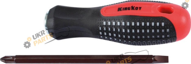 Отвертка KING ROY PH2+SL 6х100мм 1 шт (31858-100MM)