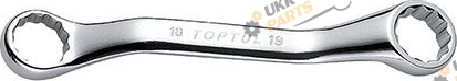 Ключ накидной Toptul 10 мм 10x11 (AAAH1011)