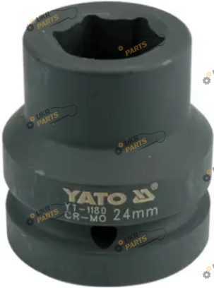 Головка ударная Yato квадрат 1