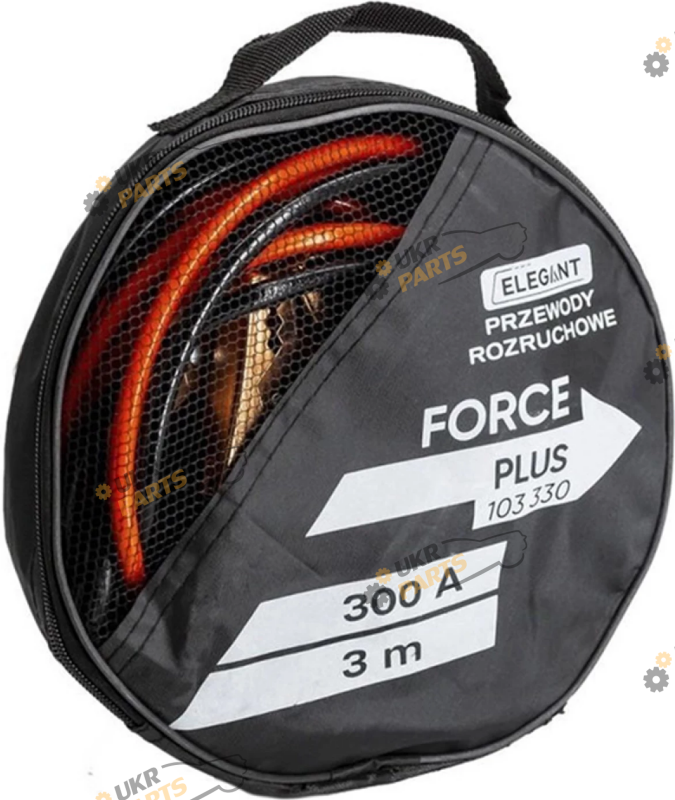 Провода для прикуривания Elegant 3 м Force Plus 300A (EL 103 330)