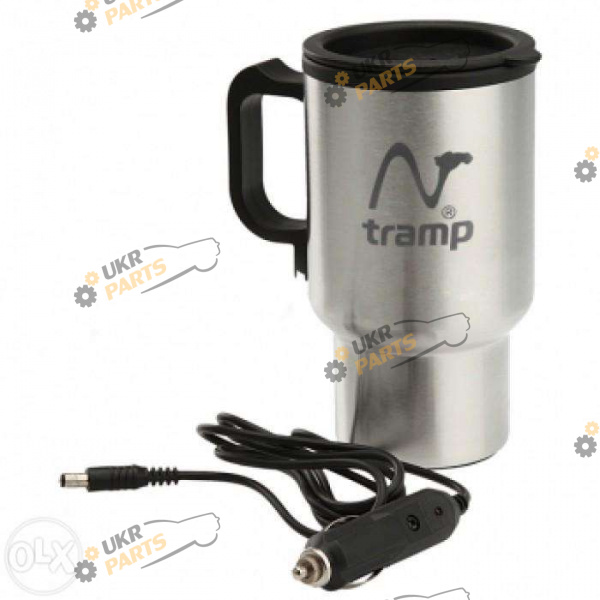 Автокружка Tramp 0,45 л. Автокружка Tramp с подогревом к USB/прикуривателю (TRC-064)