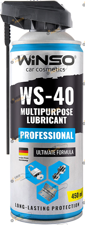 Универсальная смазка Winso PROFESSIONAL MULTIPURPOSE LUBRICANT 0.4 л (830210)