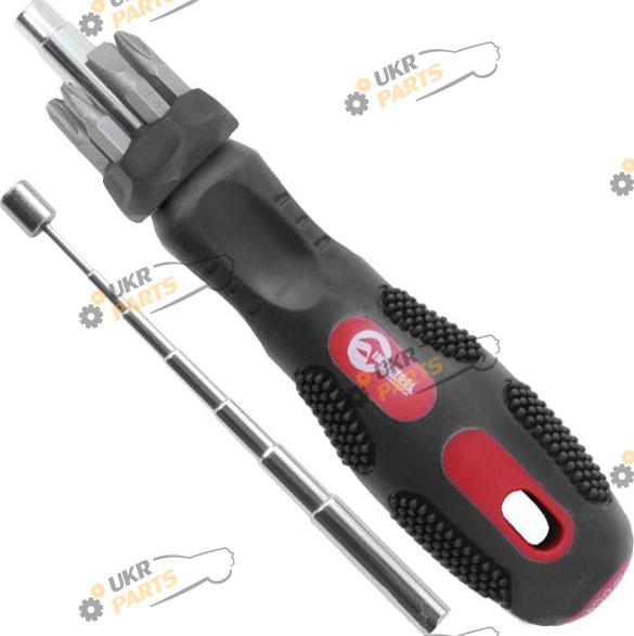 Отвертка с насадками Intertool 7 в 1 (VT-1007)