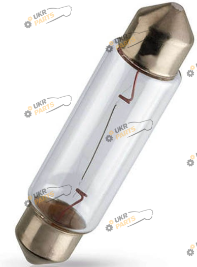 Лампочка салона Philips T10,5x43 упаковка 2 шт (12866B2)