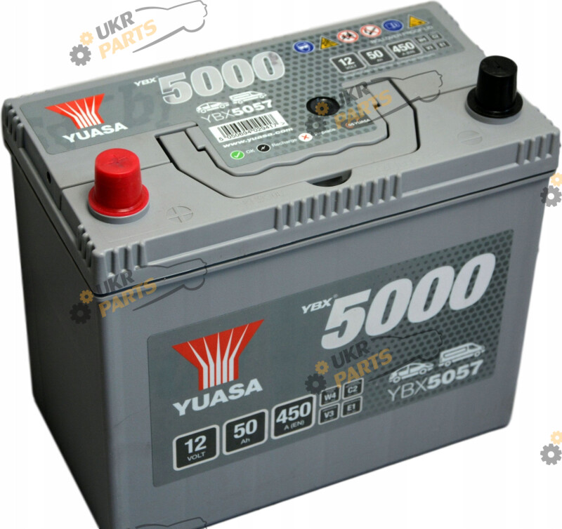 Автомобильный аккумулятор Yuasa Silver High Performance SMF 48 Ач (YBX5057)