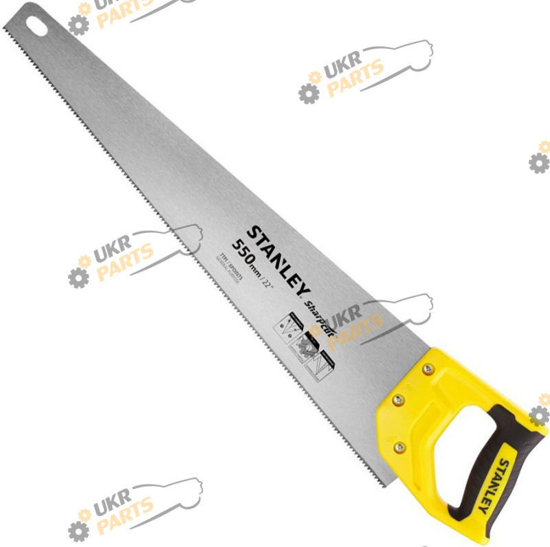 Ножовка по дереву Stanley Sharpcut, L=550 мм, 7 зуб./1