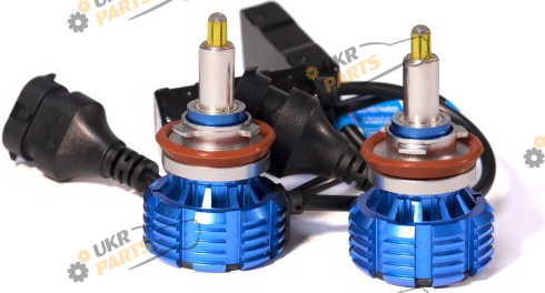 LED лампа HeadLight 360 LED (PGJ19-2) 66W 12V 6000K H11 33 Вт (00-00019062)