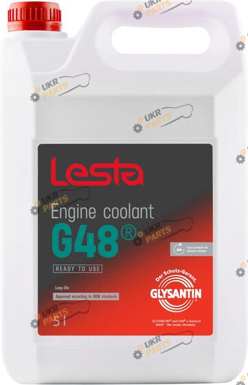 Антифриз Lesta GLYSANTIN G48 READY TO USE синий (AS-A37-G48)
