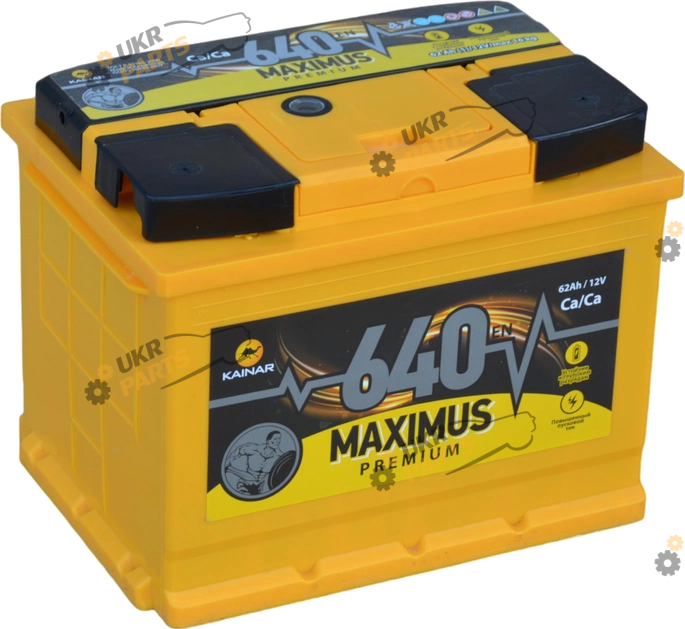 Автомобильный аккумулятор Kainar MAXIMUS Premium (+/-) EN640 62 Ач (СТ-00089204)