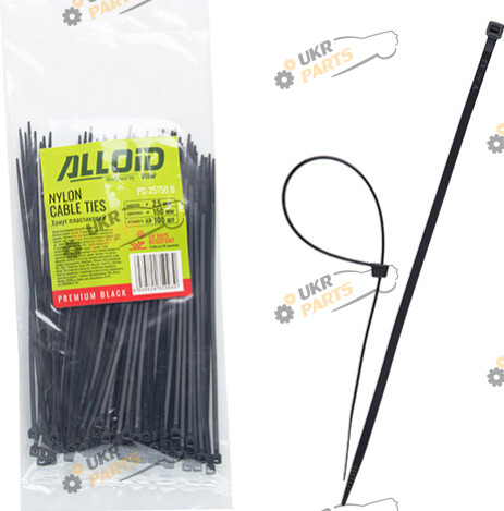 Набор стяжек Alloid 100 штук Alloid (PC-25150 B)