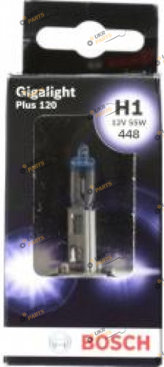Галогеновая лампа Bosch Gigalight Plus 120% H1 1 шт (1987301150)