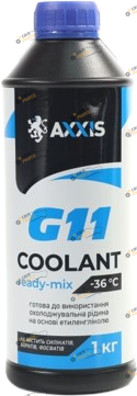 Антифриз Axxis Ready-mix G11 синий 1 л (AX-P999-G11B RDM1)