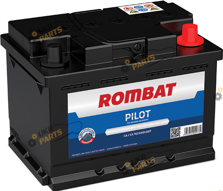 Автомобильный аккумулятор Rombat Pilot 60 Ач (P260N)