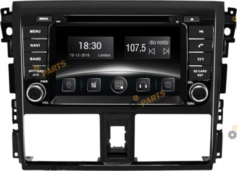 Штатная автомагнитола Gazer CM5007-P150 Toyota (27427)