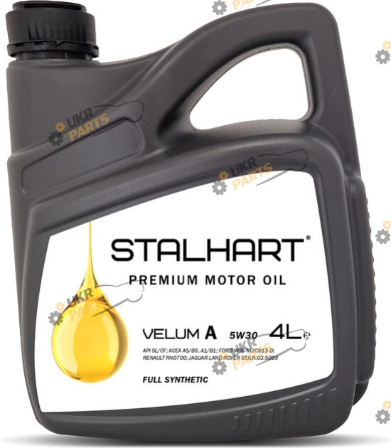 Моторное масло STALHART VELUM A 5W-30 4 л (745238)