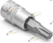 Головка Torx T RED STRIPE квадрат 3/8