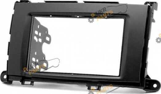 Переходная рамка Toyota Sienna 2010-2014 2 din (25937)