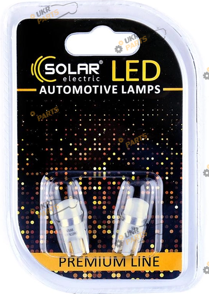 LED лампа SOLAR T10 12V 1SMD 3030 CANBUS white W2.1X9.5d (SL1340)