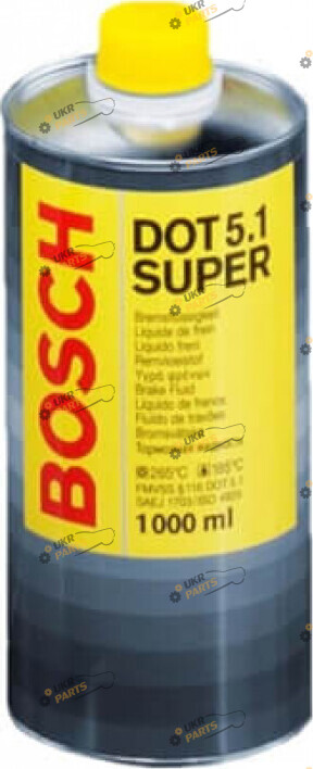 Тормозная жидкость Bosch DOT 5.1 Brake Fluid SUPER 1 л (1 987 479 041)