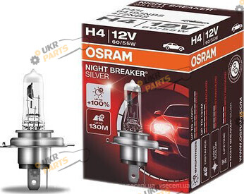Галогеновая лампа Osram NIGHT BREAKER® SILVER H4 1 шт (4052899992603)
