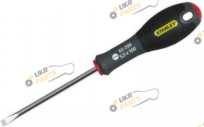 Отвертка Stanley FatMax, SL5.5x100 мм 1 шт (1-65-098)