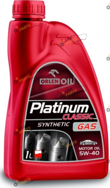 Моторное масло Orlen Oil Platinum Classic Gas Synthetic 5W-40 1 л (5901001773434)