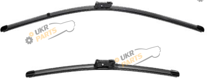 Пара дворников Valeo SILENCIO FLAT BLADE SET 600/500мм (574462)