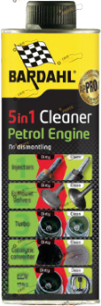 Очиститель двигателя Bardahl 5в1 ENGINE CLEANER 0.5 л для бензиновых авто (2372B)