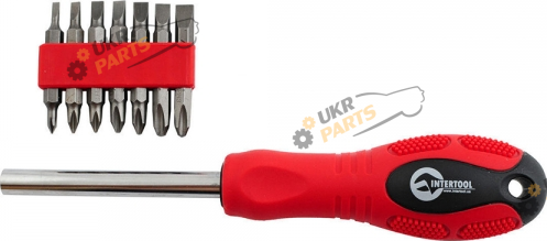 Отвертка с насадками Intertool 14 насадок (HT-0415)
