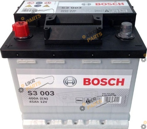 Автомобильный аккумулятор Bosch S3 (S3 003) 400 А 45 Ач (0092S30030)