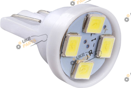 LED лампа Pulso T10/4SMD-2835/12v/1w/16lm White 1 Вт (LP-121651)