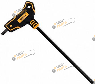 Ключ шестигранный Vorel Torx T45 x 200 x 113 мм 1 шт (56637)