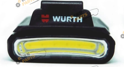 Налобный фонарь Wurth IP20 50 LM крепление - зажим (0827809353)