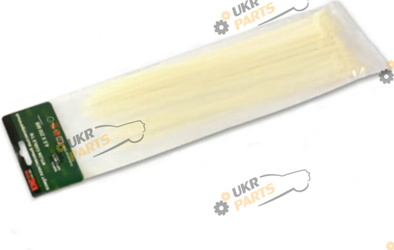 Набор хомутов KING ROY 50 штук 370-3.5 white (KSN-370-3.5 W)
