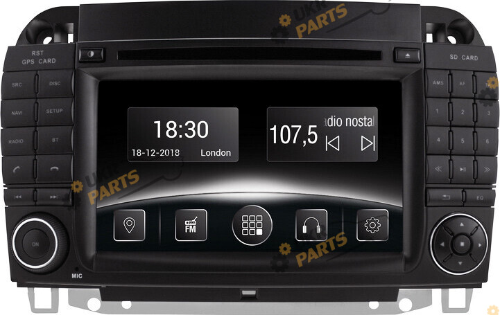 Штатная автомагнитола Gazer CM6007-W220 Mercedes-benz (27301)