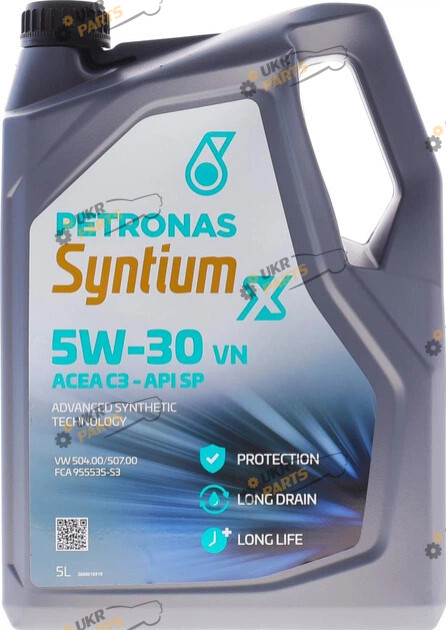 Моторное масло Petronas Syntium X VN 5W-30 5 л (71105M12EU)