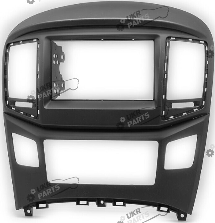 Переходная рамка Hyundai H-1 Starex 2015 > Black 2 din (22491)