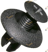 Клипса внутренней обивки Romix Black (ROMB25700)