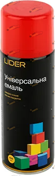 Аэрозольная краска LIDER 3020 красный 400 мл (3020-400 красная)