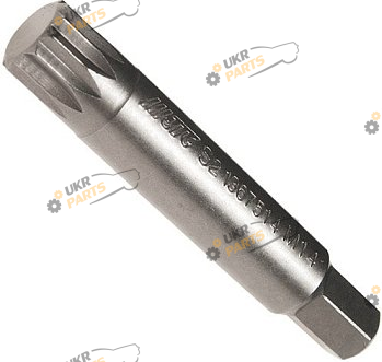 Бита JTC 10мм L-75мм SPLINE M14 удлиненная (1367514 JTC)