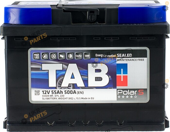 Автомобильный аккумулятор TAB Polar S (0) Euro 55 Ач (246055)