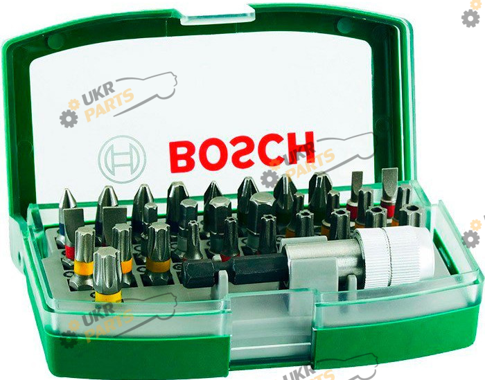Набор бит Bosch с магнитным держателем, 32 шт (2607017063)