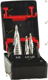 Wurth Набір ступінчастих свердел HSS SMARTSTEP (D4-30MM), 3 предм. (0694450003)