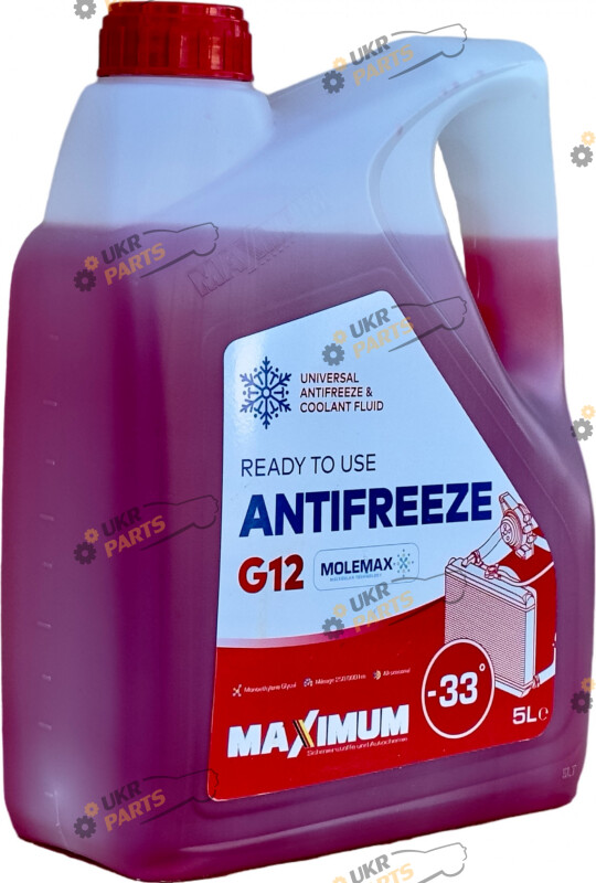 Антифриз Maximum G12 красный 5 л (СТ-00154145)
