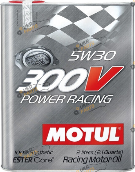 Моторное масло Motul 300V Power Racing 5W-30 2 л (825502)